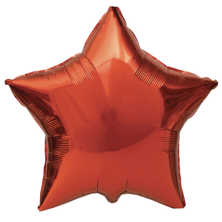 PALLONCINO MYLAR 46CM STELLA ROSSO