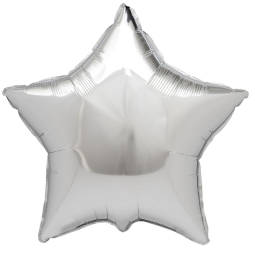 PALLONCINO MYLAR 46CM STELLA ARGENTO