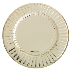 SOTTOPIATTI CARTA 6PZ    33CM ORO