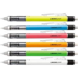 PORTAMINE 0,7MM 6PZ COLORI FLUO ASSORTITI MONOGRAPH