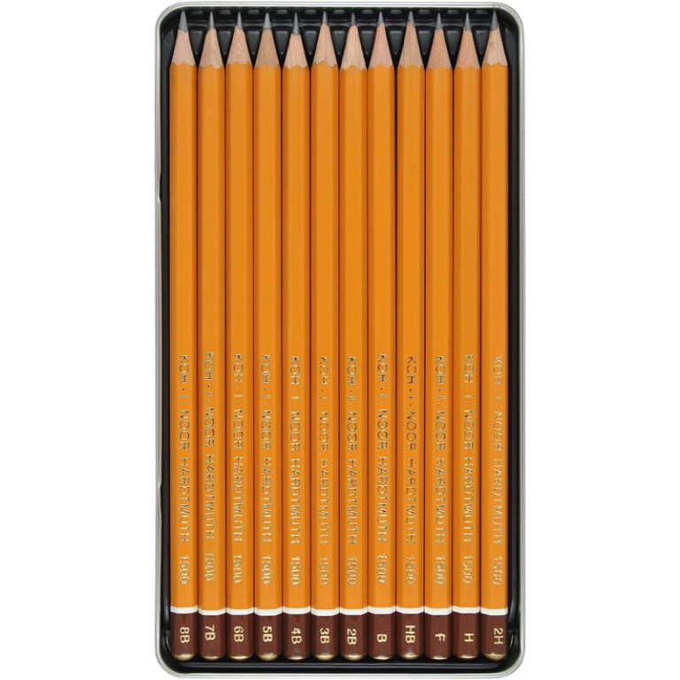 MATITE SERIE 1500 12PZ   8B-2H SET ART K-I-N 3