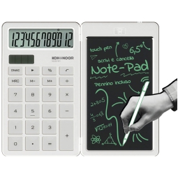 CALCOLATRICE 12CIFRE KIN NOTE-PAD CON LAVAGNETTA