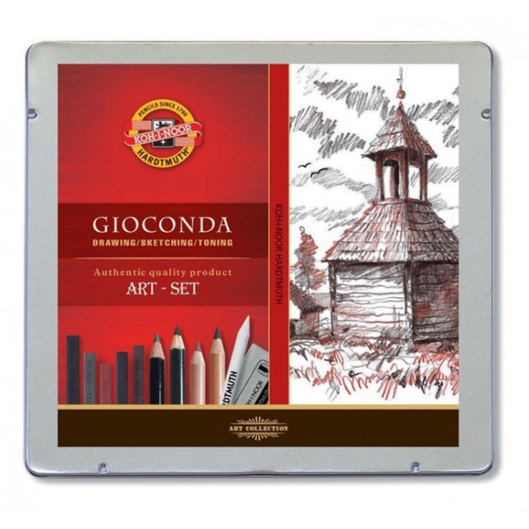 SET DISEGNO ARTISTICO    GIOCONDA METALLO K-I-N 2