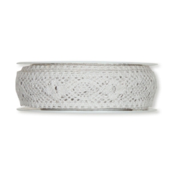 NASTRO PIZZO MM20X5MT    COTONE GRIGIO CHIARO