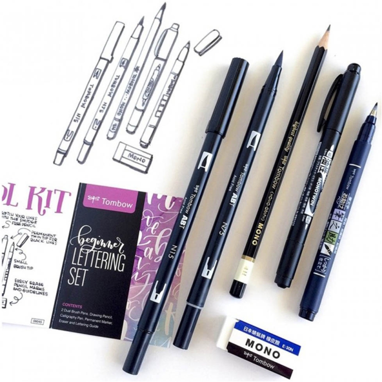 SET CALLIGRAFIA 6PZ BEGINNERS TOMBOW 2