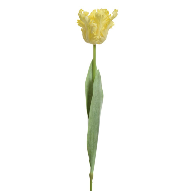 FIORE TULIPANO H68CM GIALLO