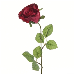 RAMO FIORE ROSA H45CM    ROSSA