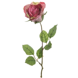 RAMO FIORE ROSA H45CM    ROSA ANTICO