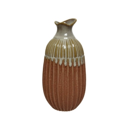 VASO H17,50CM CERAMICA E TERRACOTTA