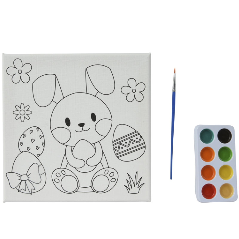 SET DA PITTURARE PASQUA  20X20H1,5CM 2