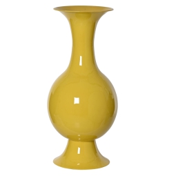 VASO D39H77CM GIALLO