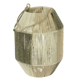 LANTERNA H25CM MANICO IN METALLO