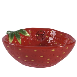 CIOTOLA FRAGOLA 15X12H5CM