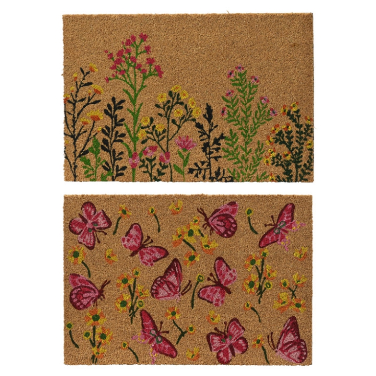 ZERBINO 40X60H1,5CM FANTASIA FLOREALE ASSORTITO