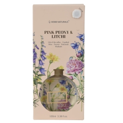 DIFFUSORE IN VETRO 100ML PESCA E LITCHI