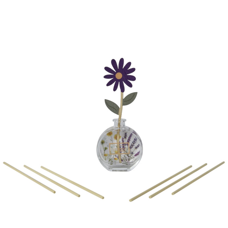 DIFFUSORE IN VETRO 100ML LAVANDA E CAMOMILLA 2