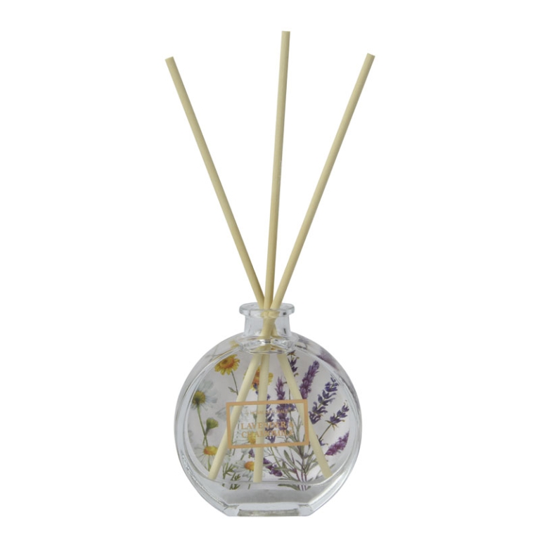 DIFFUSORE IN VETRO 100ML LAVANDA E CAMOMILLA 3