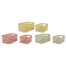 SET CESTINI 2PZ H13CM    COLORI ASSORTITI