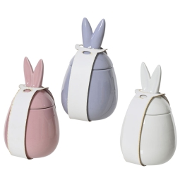 GIARA CONIGLIO H25CM     COLORI ASSORTITI