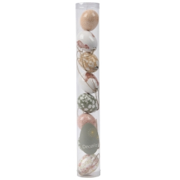 DECORO UOVA SET 8PZ D3H5CM ASSORTITI