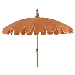 OMBRELLONE D195H215CM    CORALLO ASTA BEIGE