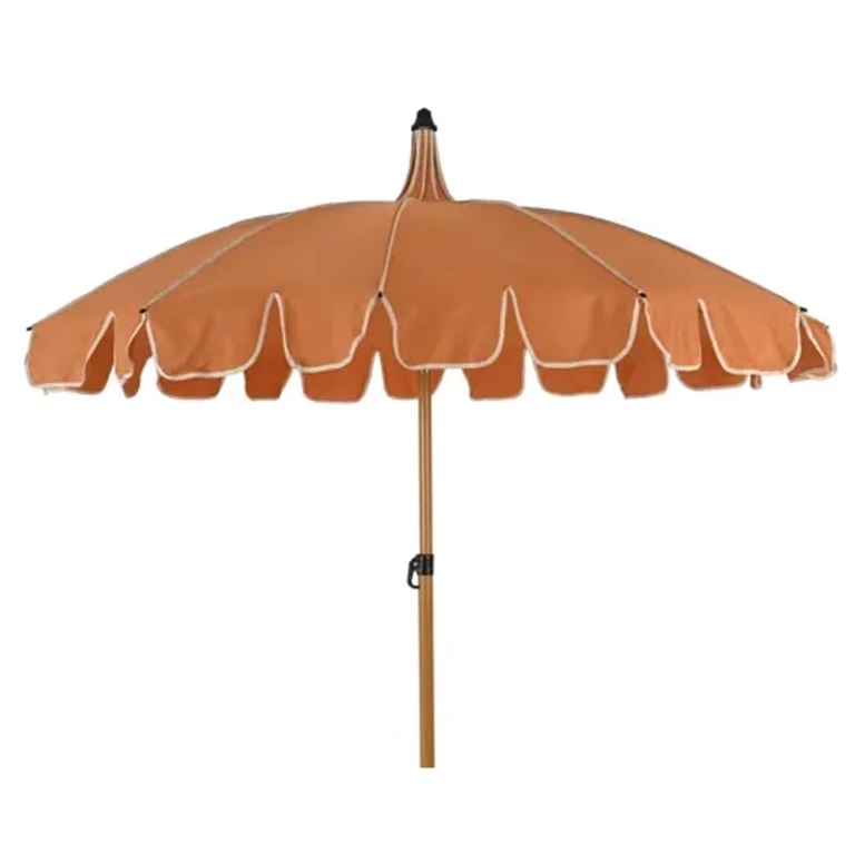 OMBRELLONE D195H215CM    CORALLO ASTA BEIGE