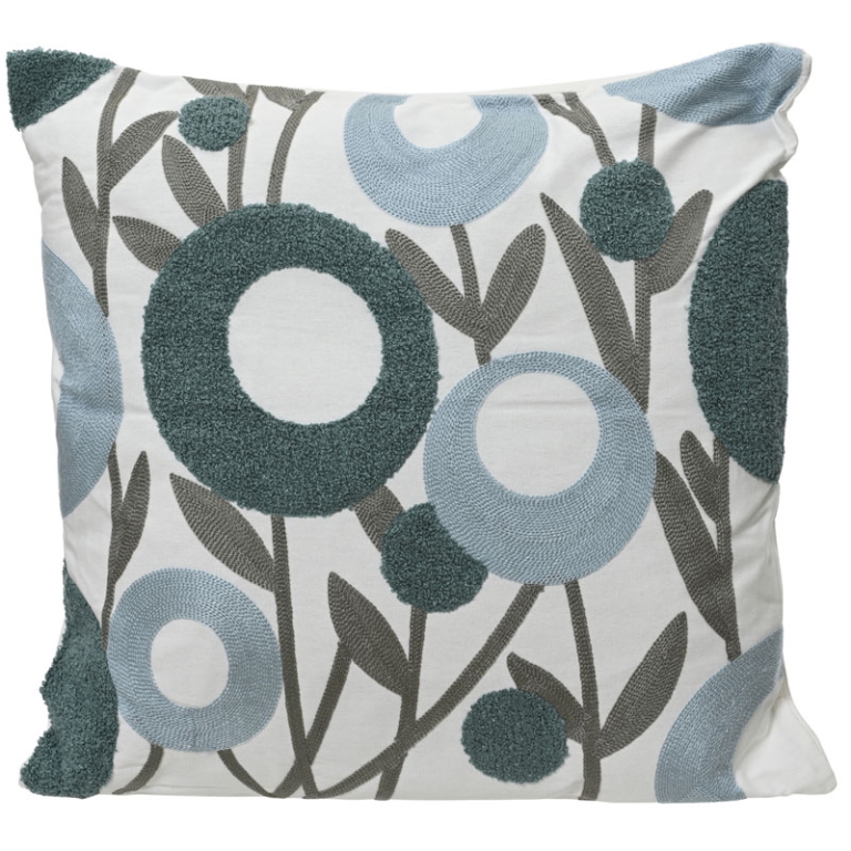 CUSCINO 43X43H2,5CM FANTASIA FLOREALE