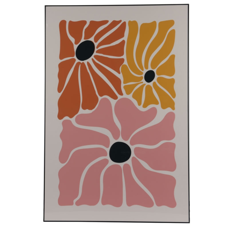 QUADRO FLOREALE 3D 60X90CM