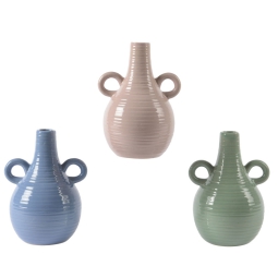 VASO CON MANICI H12,6CM  COLORI ASSORTITI