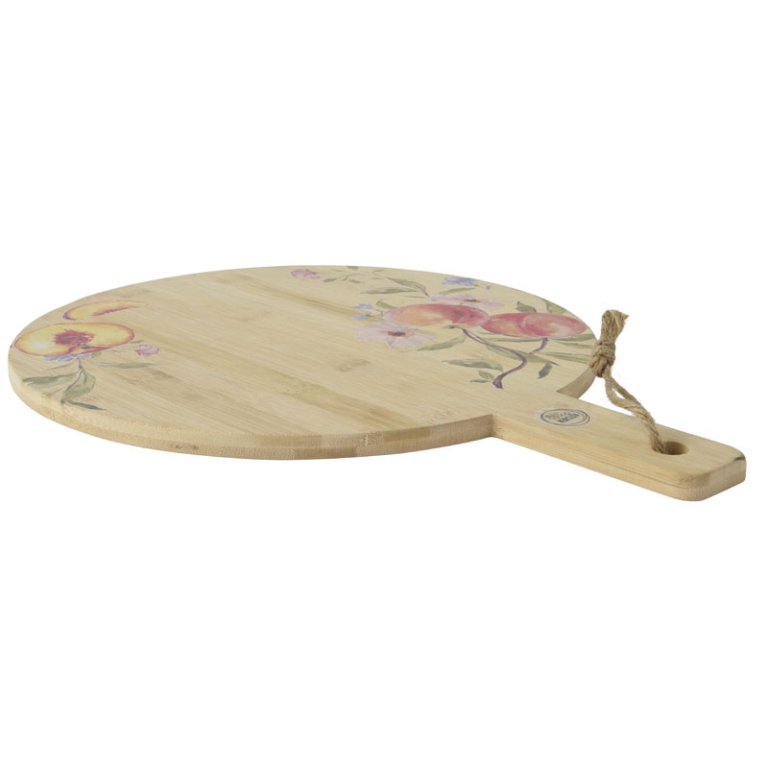 TAGLIERE D33CM BAMBOO    DECORO FLOREALE 2
