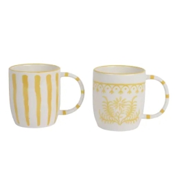 TAZZA PORCELLANA H10CM   DECORI ASSORTITI