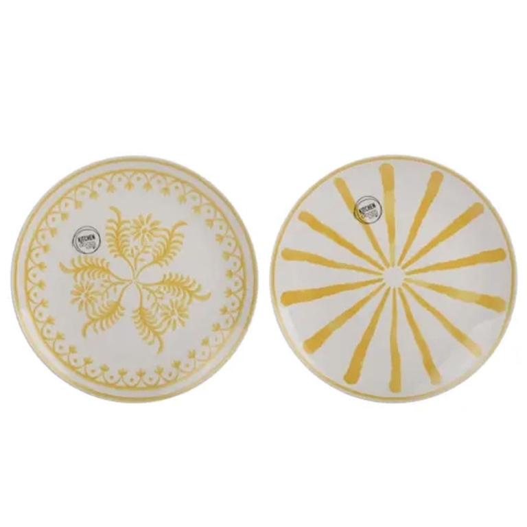 PIATTO TERRACOTTA D19CM  DECORI ASSORTITI