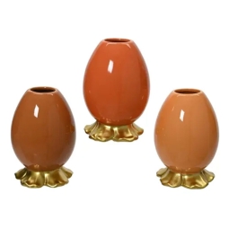 VASO PORCELLANA H12CM    COLORI ASSORTITI