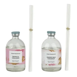 DIFFUSORE VETRO H18,5CM  SOGGETTI ASSORTITI