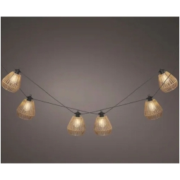 CATENA LUCI LAMPADINA    L450CM BIANCO CALDO