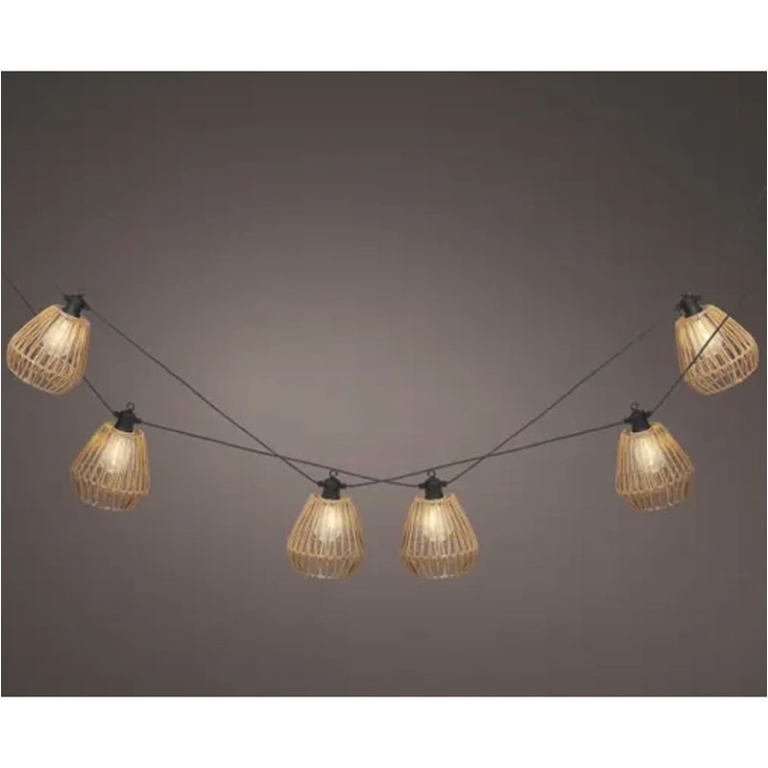 CATENA LUCI LAMPADINA    L450CM BIANCO CALDO