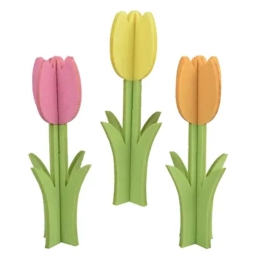 DECORO FIORE FELTRO H40CM COLORI ASSORTITI