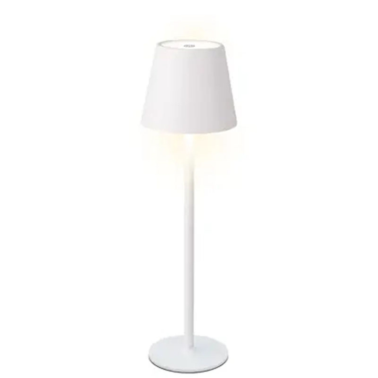 LAMPADA DA TAVOLO LED    H27CM BIANCA DIMMERABILE 2