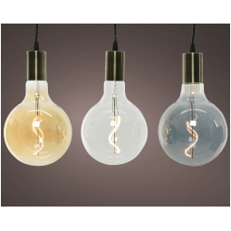 LAMPADINA LED CALDO H26CM ASSORT. BATTERIA