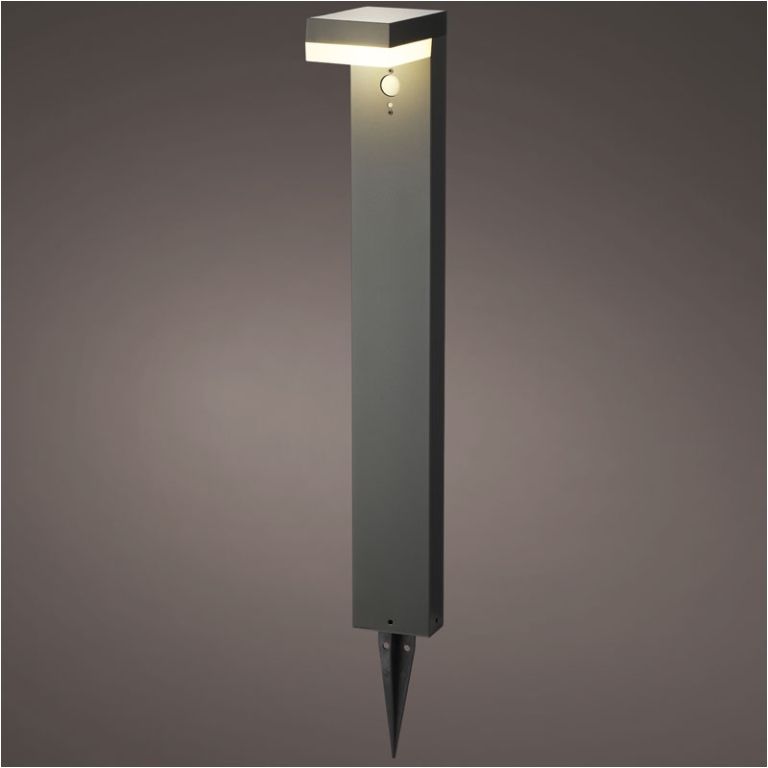 LUCE SOLARE IN ACCIAIO 16X9H70CM