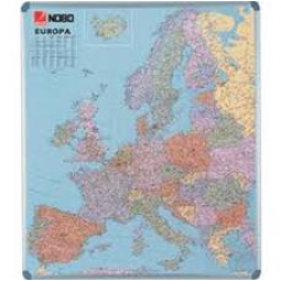 LAVAGNA MAGNETICA 91X115CM CARTINA EUROPA