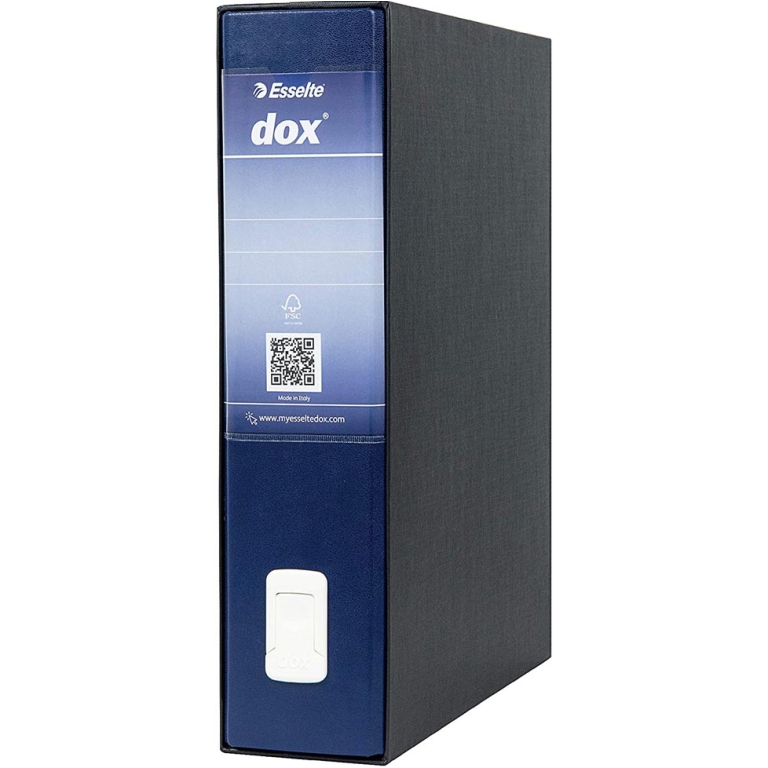 REGISTRATORI DOX 2 BLU   DORSO 8 PROTOCOLLO 2