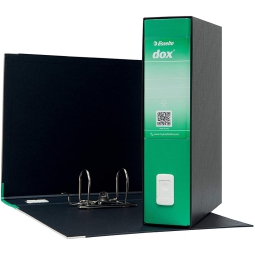 REGISTRATORI DOX 2 VERDE DORSO 8 PROTOCOLLO