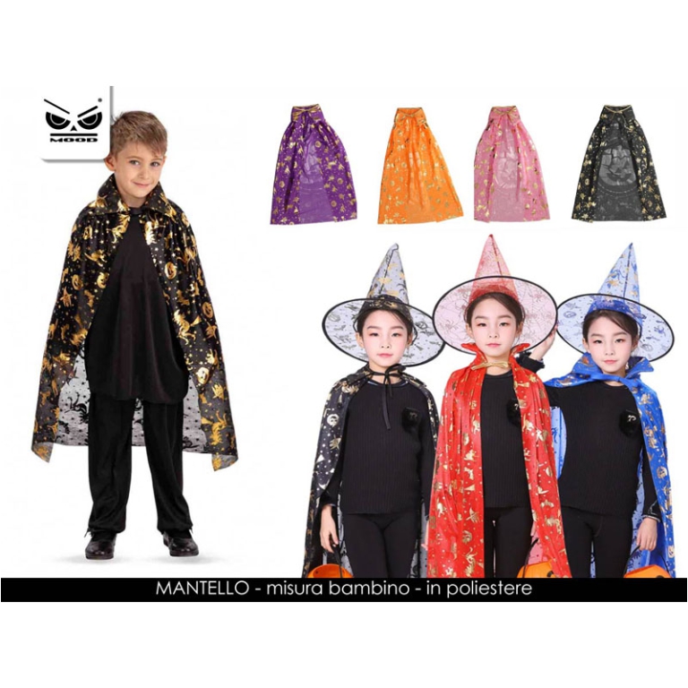 MANTELLO ZUCCA BAMBINO 80CM IN POLIESTERE