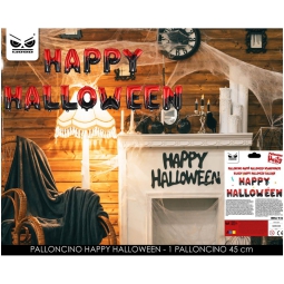 FESTONE PALLONCINI HAPPY HALLOWEEN 45CM IN FOIL