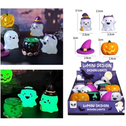 LUMINI HALLOWEEN 3CM 12PZIN EXPO