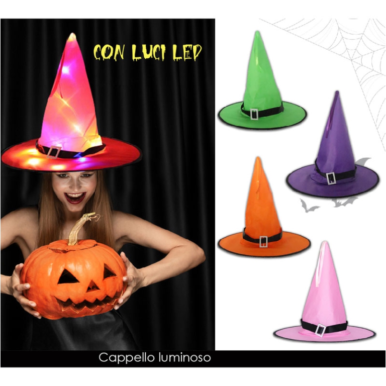 CAPPELLO LUMINOSO STREGA