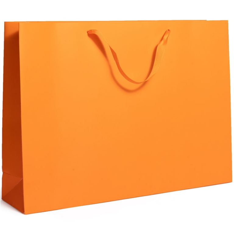 SHOPPER 45X11H32CM ARANCIONE 210GR 2