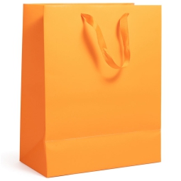 SHOPPER 26X13H33CM ARANCIONE 210GR