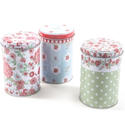 BARATTOLO LATTA D9H13CM  SOGGETTI ASSORTITI